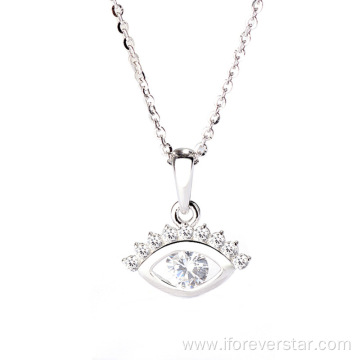 Flower Pendant 925 Pave Flower Pendants